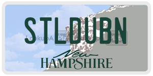 STLDUBN  license plate in NH