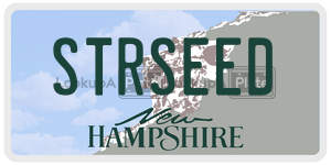 STRSEED  license plate in NH