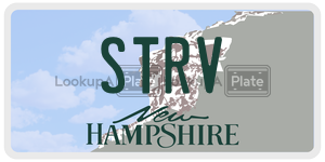 STRV  license plate in NH