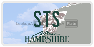 STS  license plate in NH