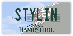 STYLIN  license plate in NH