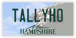 TALLYHO  license plate in NH