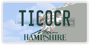 TICOCR  license plate in NH