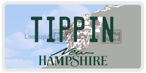 TIPPIN  license plate in NH