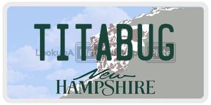 TITABUG  license plate in NH