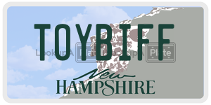 TOYBIFF  license plate in NH