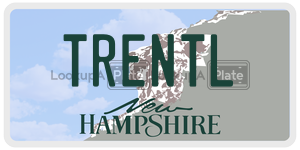 TRENTL  license plate in NH