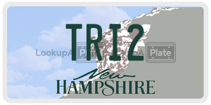 TRI2  license plate in NH