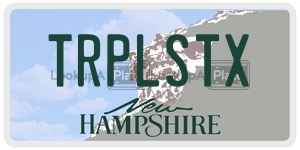 TRPLSTX  license plate in NH