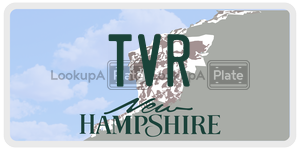 TVR  license plate in NH
