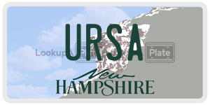 URSA license plate in New Hampshire