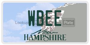 WBEE  license plate in NH