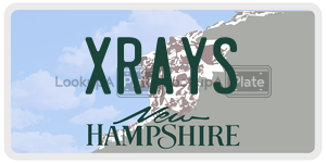 XRAYS  license plate in NH