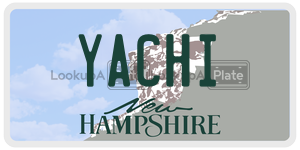 YACHI  license plate in NH