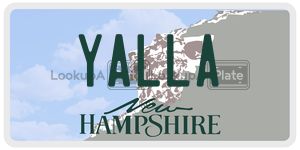 YALLA  license plate in NH