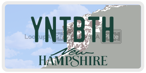 YNTBTH  license plate in NH
