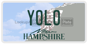 YOLO  license plate in NH