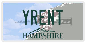 YRENT  license plate in NH