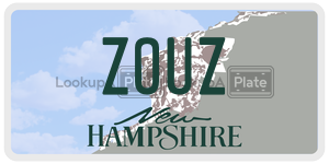 ZOUZ  license plate in NH
