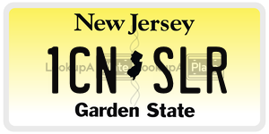1CNSLR license plate in New Jersey