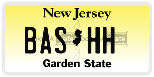 BASHH license plate in New Jersey