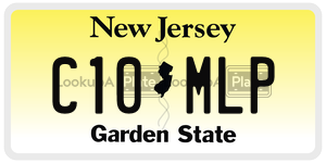 C10MLP  license plate in NJ