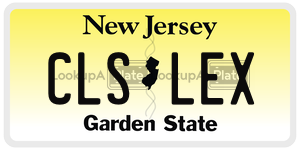 CLSLEX  license plate in NJ