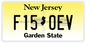F150EV  license plate in NJ