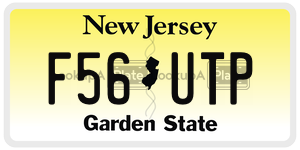 F56UTP  license plate in NJ