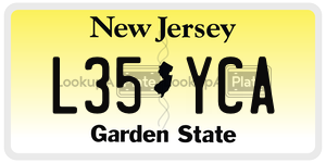 L35YCA  license plate in NJ