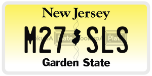 M27SLS  license plate in NJ