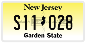 S11028 license plate in New Jersey