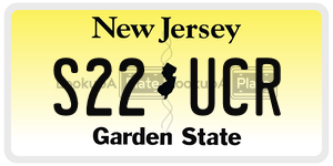 S22UCR  license plate in NJ