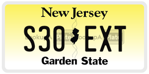 S30EXT  license plate in NJ