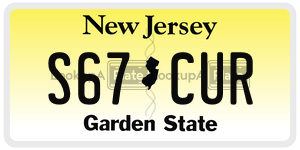 S67CUR  license plate in NJ