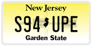 S94UPE  license plate in NJ