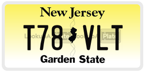 T78VLT  license plate in NJ