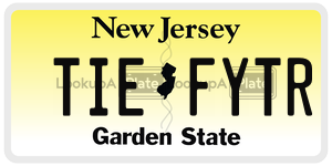 TIEFYTR  license plate in NJ