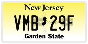 VMB29F  license plate in NJ