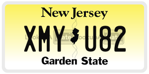 XMYU82  license plate in NJ