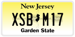 XSBM17  license plate in NJ