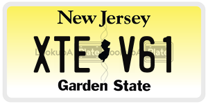 XTEV61  license plate in NJ