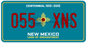 055XNS  license plate in NM