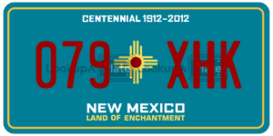 079XHK  license plate in NM
