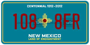 1088FR  license plate in NM