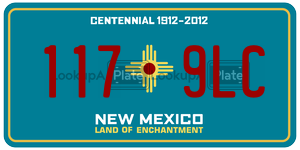 1179LC  license plate in NM