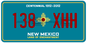 138XHH  license plate in NM