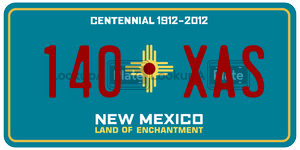 140XAS  license plate in NM