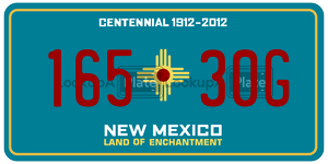 16530G  license plate in NM