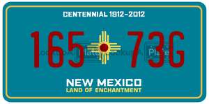 16573G  license plate in NM